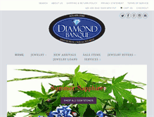 Tablet Screenshot of diamondbanque.com